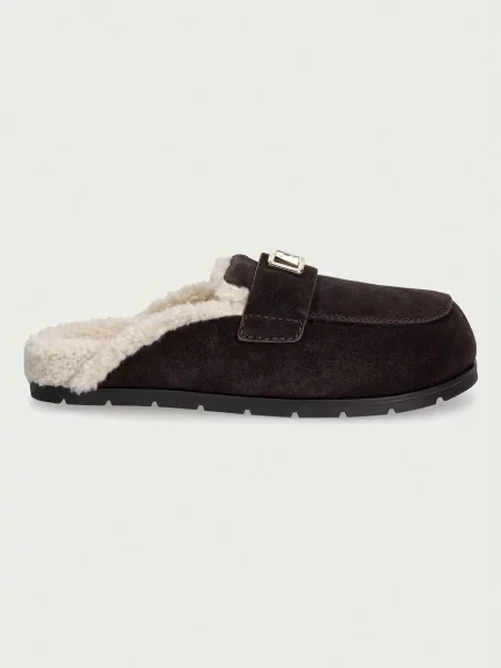 Pantofi Eax din piele maro