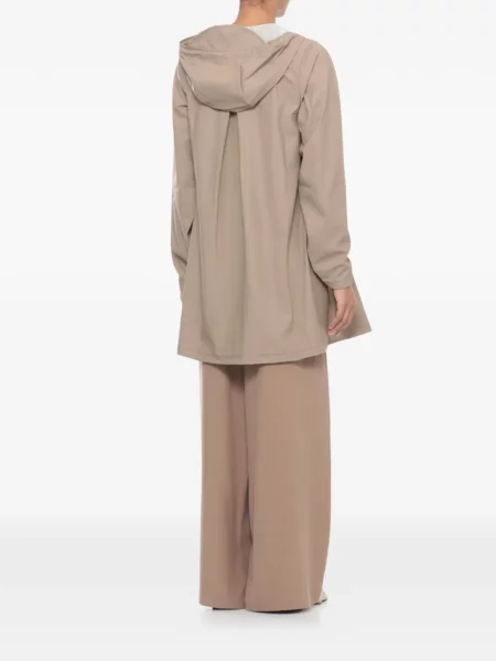 Płaszcz Rains z kapturem w kształcie litery A