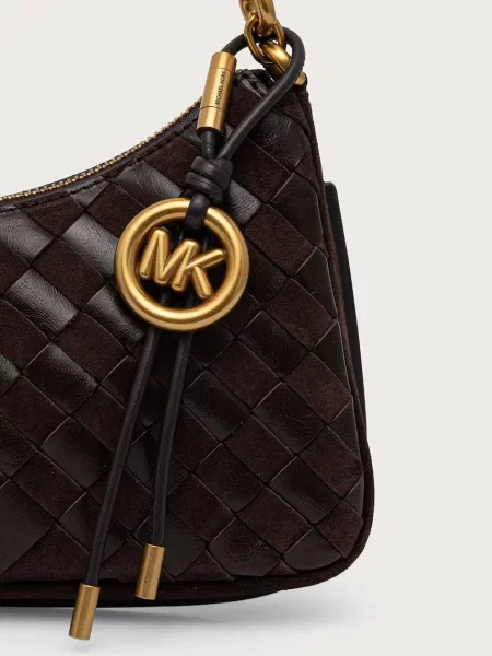 Кожаная сумка хобо Michael Michael Kors
