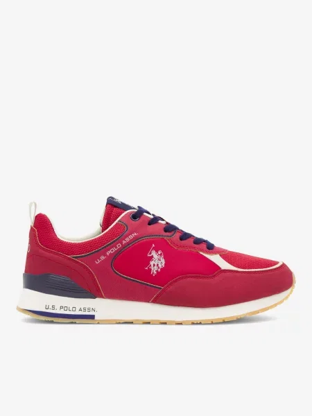 Sneakersy U.s Polo Assn. czerwone