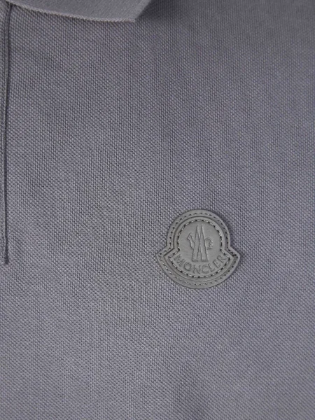 Polo Moncler cu autograf gri