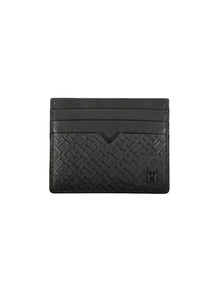 Portfel Tommy Hilfiger skórzany czarny