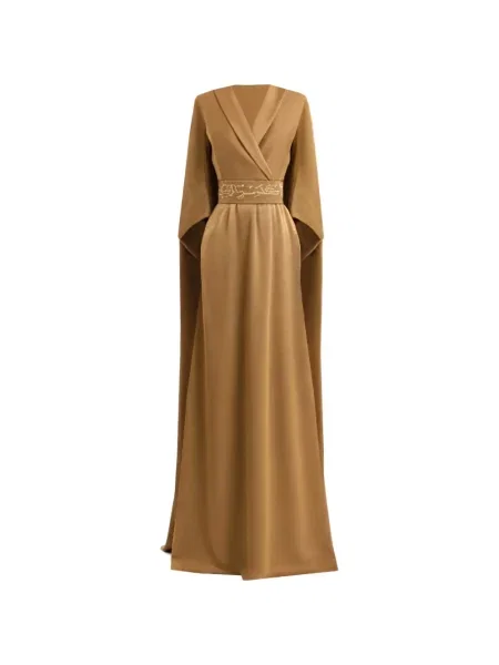 Rochie Gemy Maalouf de costum maro