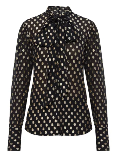 Cămașă Dsquared2 cu buline negru