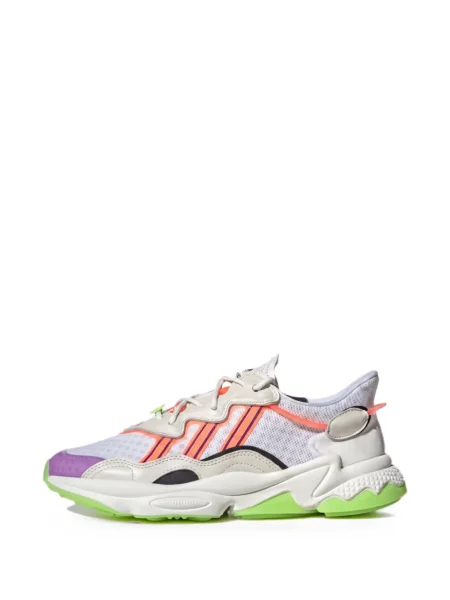Fotbal sneakerși Adidas Climacool cu autograf cu dungi roșu