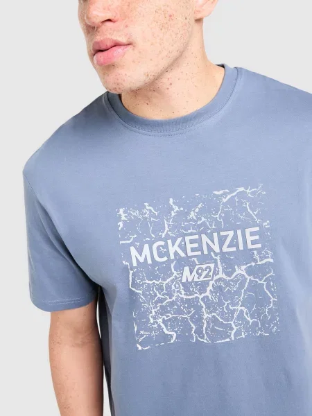 Mckenzie T-Shirt Quartz niebieska