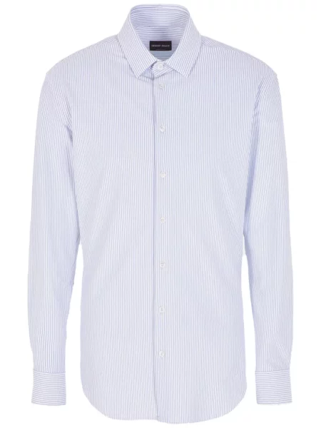 Košile Giorgio Armani modrá