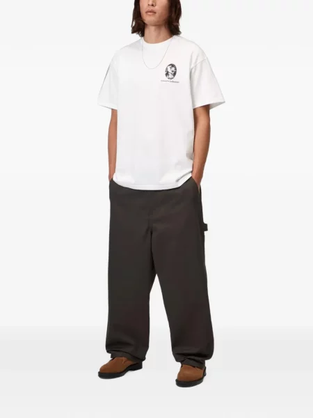 Tricou Carhartt Wip cu imagine alb