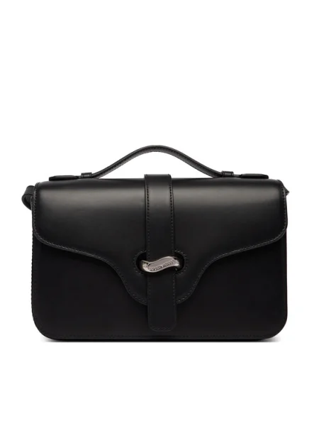 Emporio Armani bőr táska fekete