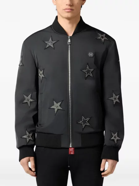 Geacă bomber Philipp Plein negru
