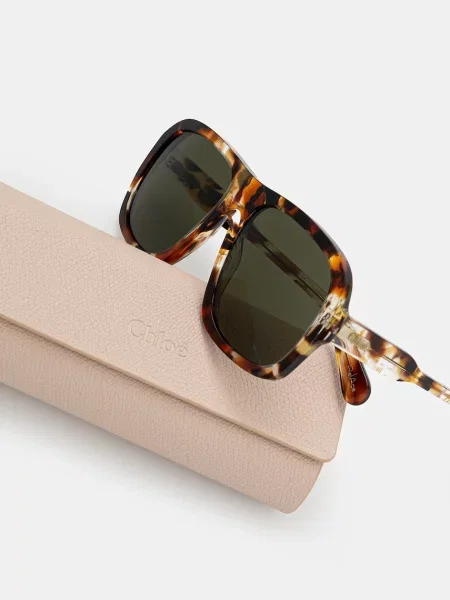 Chloé ochelari de soare maro