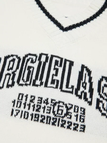 Sukienka dziecięca Mm6 Maison Margiela biała