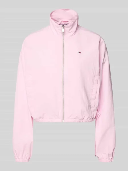 Tommy Jeans Kurtka przejściowa jasny różowy