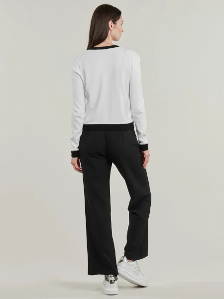 Cardigan Karl Lagerfeld clasic alb