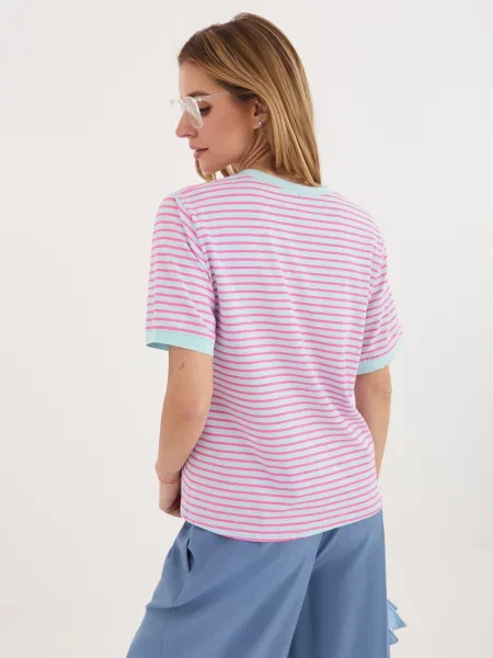 Tricou Rue Paris albastru
