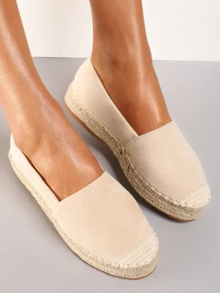 Espadrile Sirelora bej