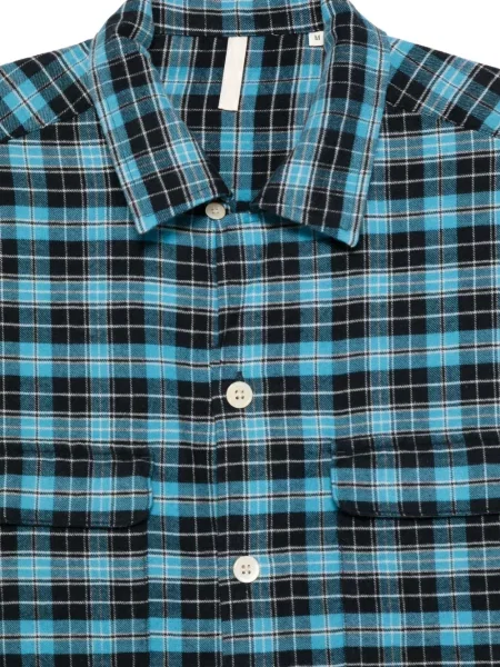 Kostkovaná košile Sunflower modrá