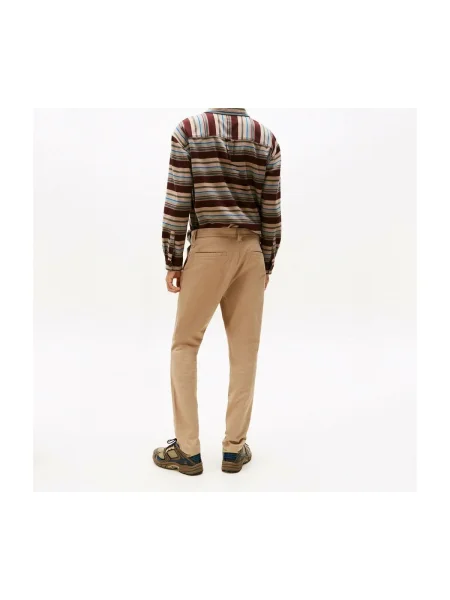 Chinos nohavice Tommy Jeans béžová