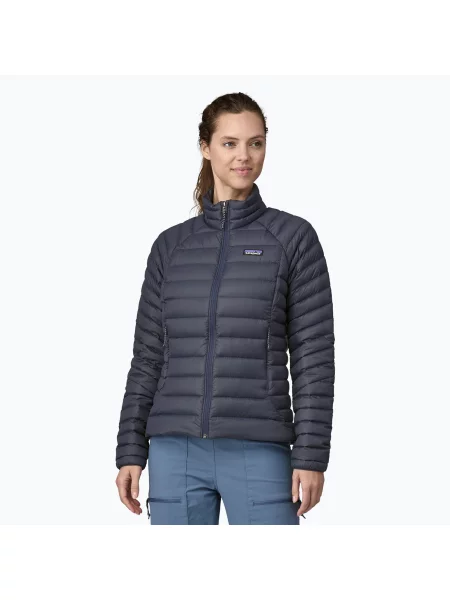 Női Patagonia Down Sweater kabát smolder kék. Méret: L kék