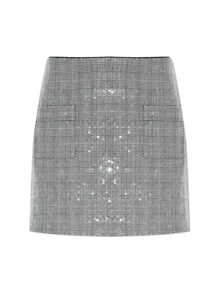 Spódnica Zadig & Voltaire z cekinami szara