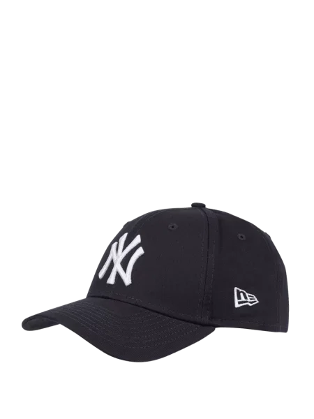 Czapka z daszkiem i haftami model New Era granatowa
