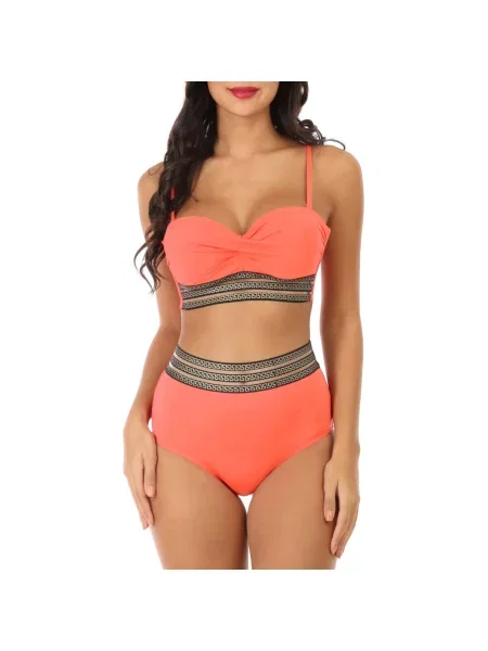 Costum de baie La Modeuse portocaliu