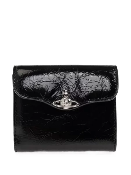 Portofel Vivienne Westwood din piele negru