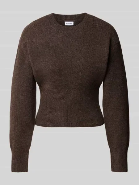 Sweter z dzianiny z okrągłym dekoltem Model SLOAN' Noisy May