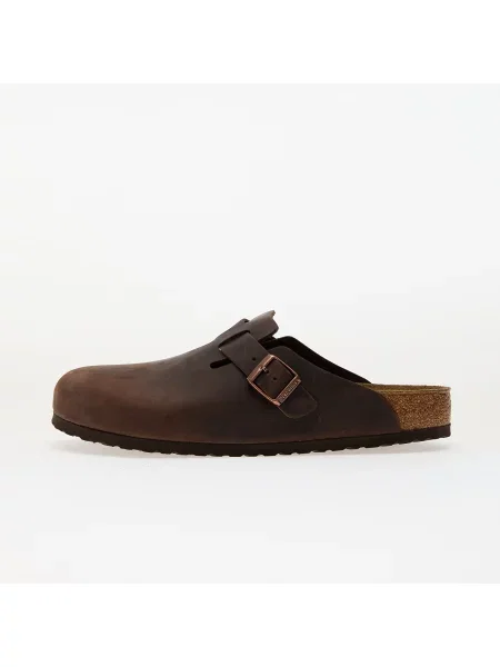 Шкіряні кросівки Birkenstock коричневі