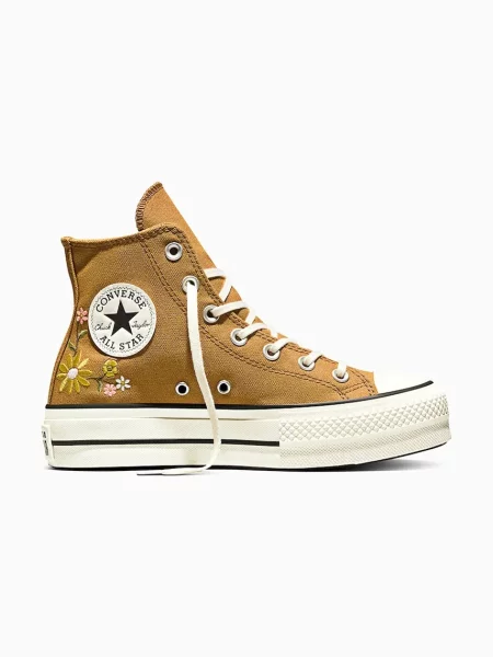 Converse Chuck Taylor All Star Lift teniși înalți pentru femei portocaliu