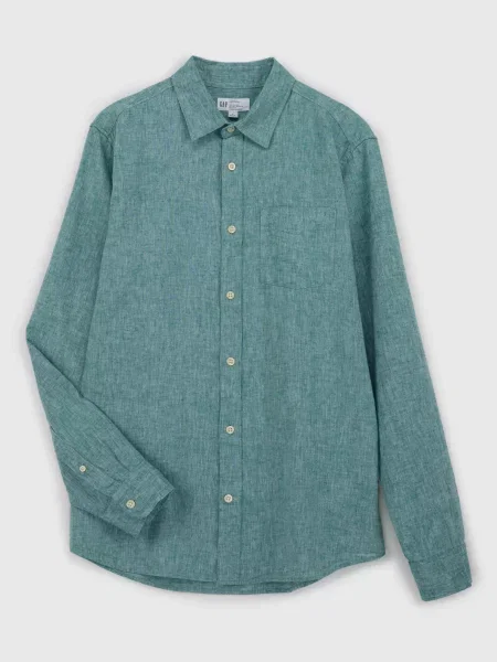 Cămașă Gap casual verde