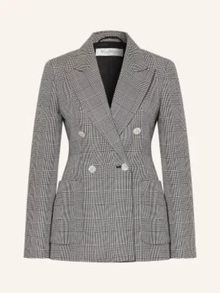Max Mara Sako Accordo tmavě modrá / světle šedá