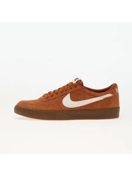 Trampki Nike skórzane retro brązowe