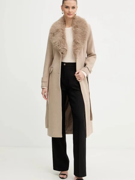 Штани Morgan прямі висока посадка PSUZO.F чорний