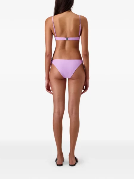 Bikini Coperni cu model floral violet