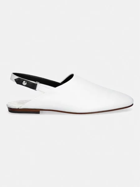 Кожаные балетки Kenzo