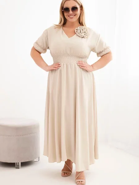 Rochie Kesi Włoski cu decolteu în V