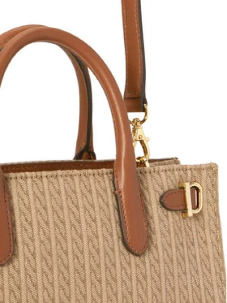 LAUREN RALPH LAUREN Ročna torba Bež rjava