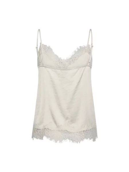Satynowy top Co'couture biały
