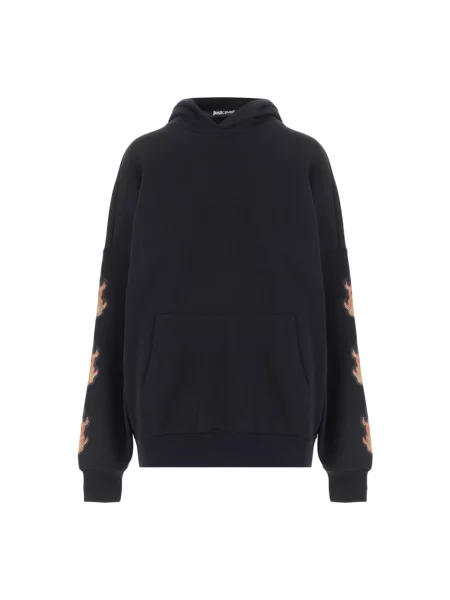 Bluza Just Cavalli z dżetami czarna