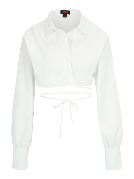 Misspap Bluză Joslin' alb