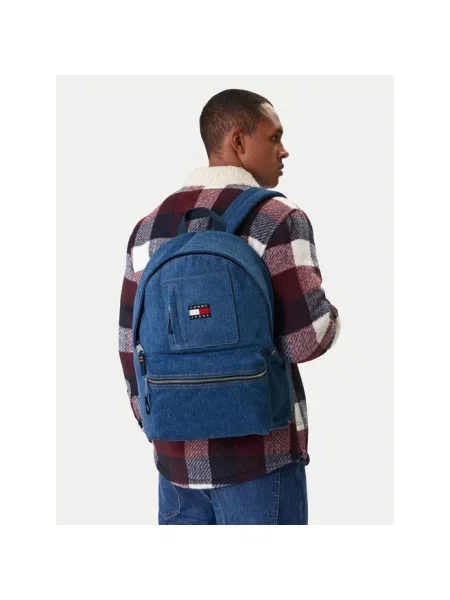 Plecak Tommy Jeans niebieski