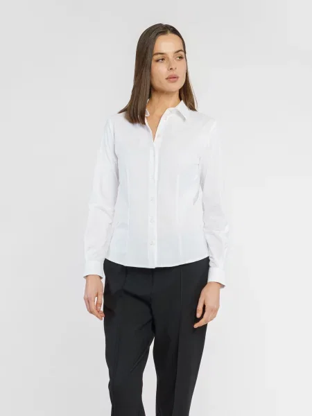 Сорочка Arber бавовна/поліестер/еластан білий