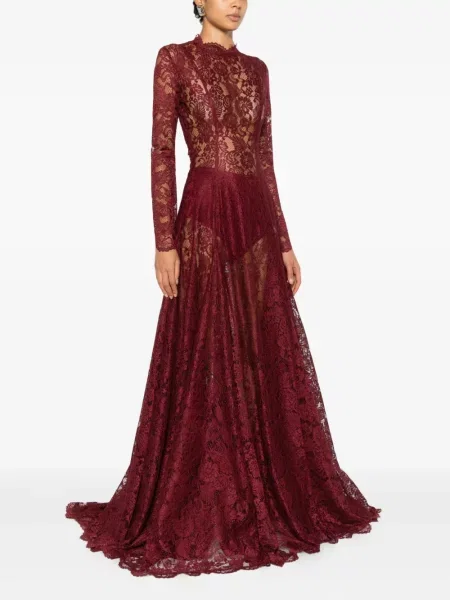 Rochie maxi Miau By Clara Rotescu de costum roșu
