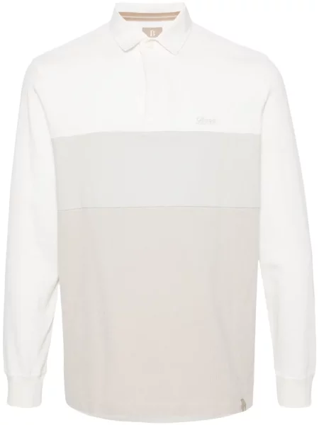 Tricou polo Boggi Milano cu broderie