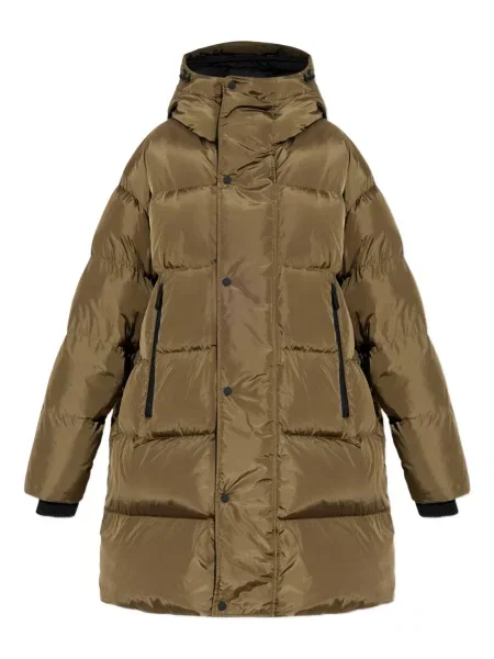 Palton Dsquared2 cu glugă verde