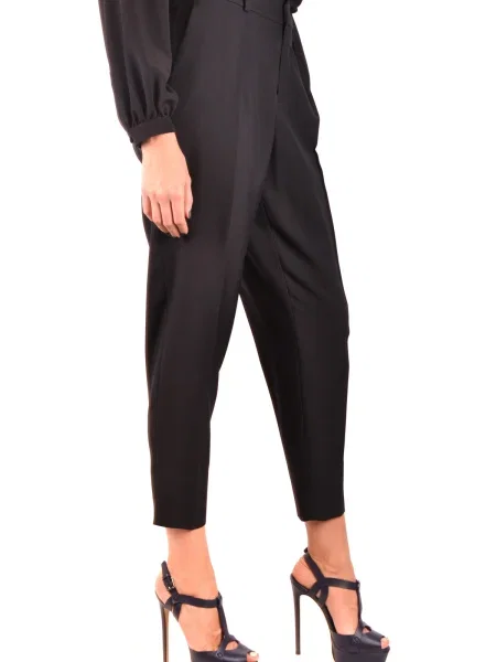 Spodnie Saint Laurent wełniane czarne