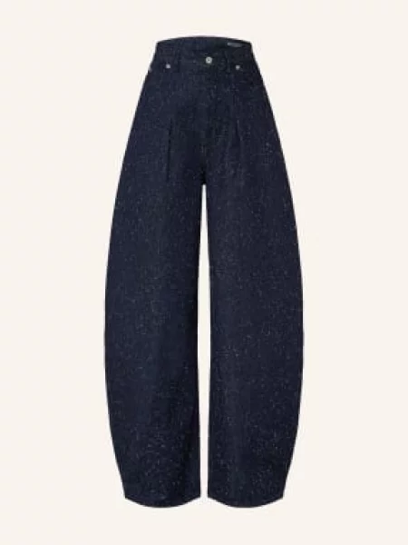 Jacquemus Dżinsy Typu Barrel Le De-Nîmes Ovalo blau