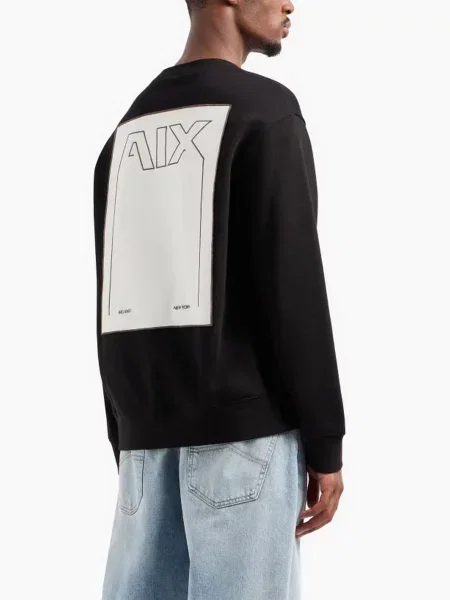 Свитшот Armani Exchange черный
