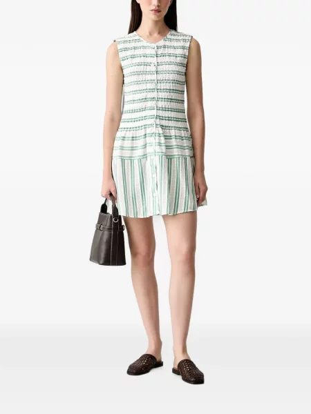 Rochie mini Stine Goya cu dungi alb